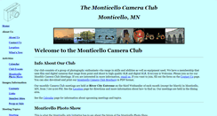 Desktop Screenshot of monticameraclub.com
